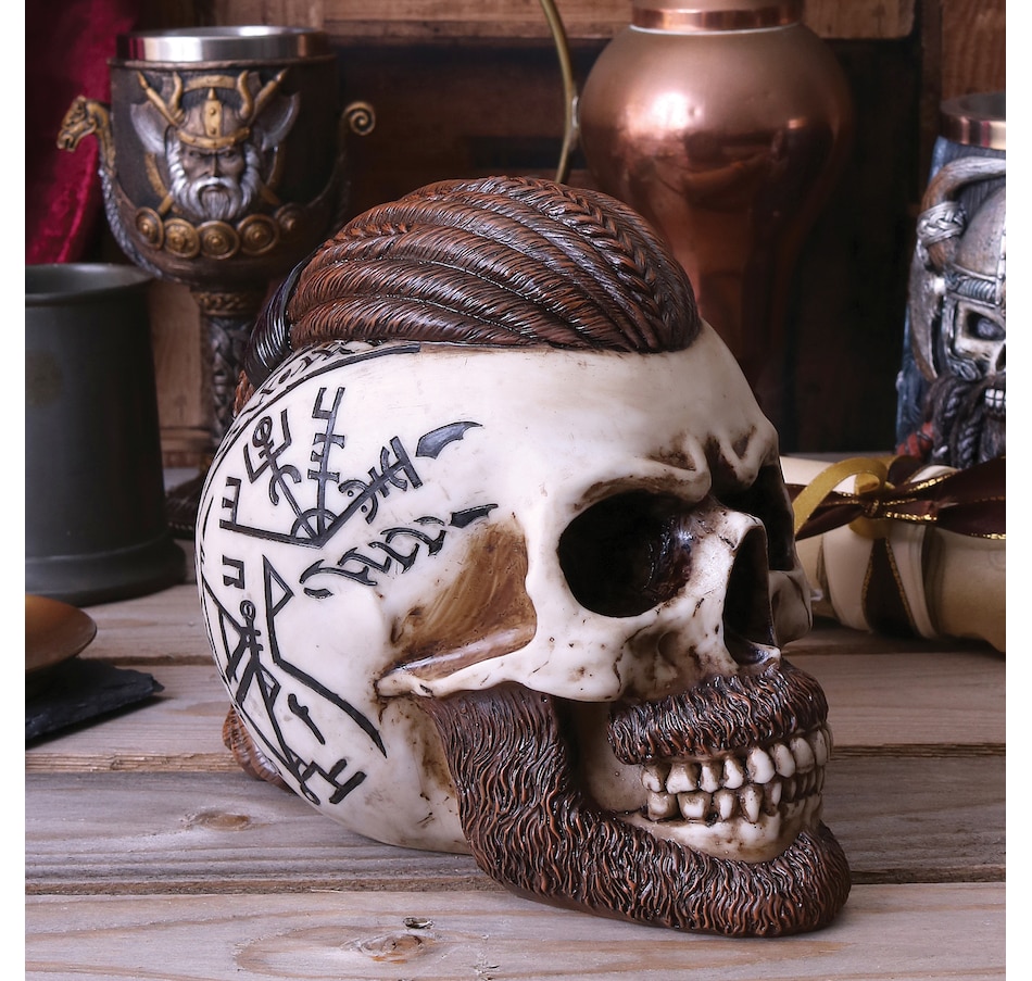 Image 705301_ALTMORE4.jpg, Product 705-301 / Price $49.99, Nemesis Now Ragnar Skull (16 cm) from Nemesis Now on TSC.ca's Toys & Hobbies department