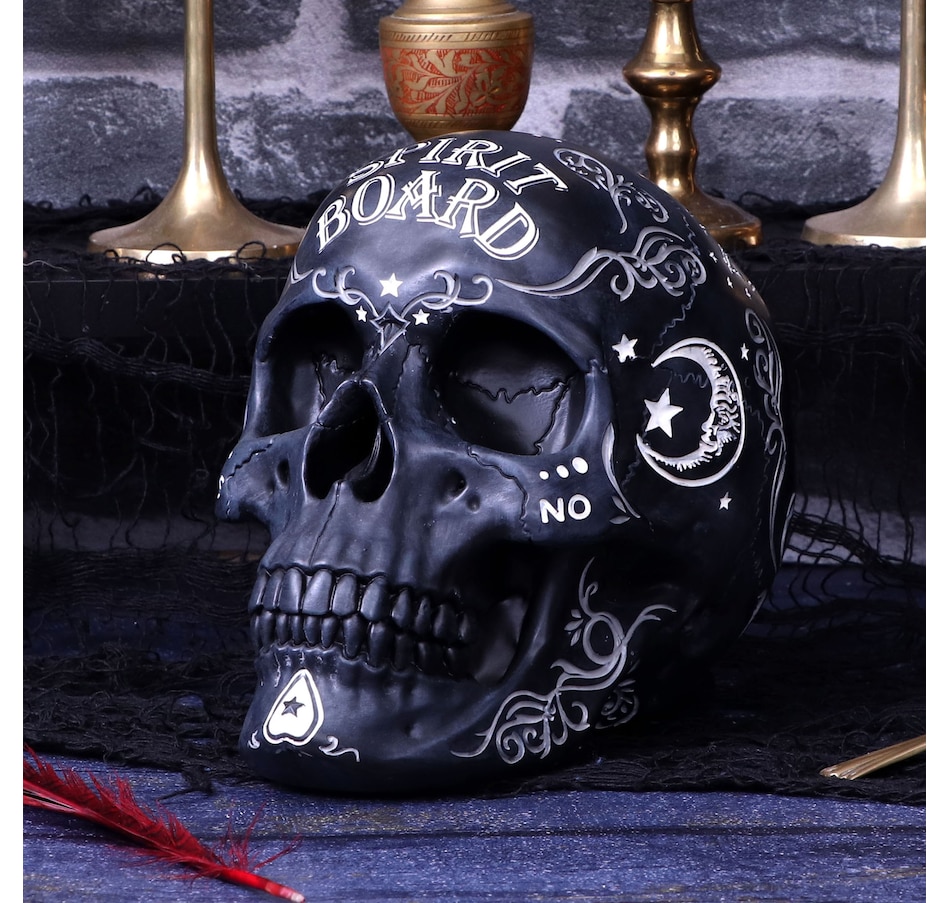 Image 705309_ALTMORE6.jpg, Product 705-309 / Price $39.99, Nemesis Now Spirit Board Skull (20 cm) from Nemesis Now on TSC.ca's Toys & Hobbies department