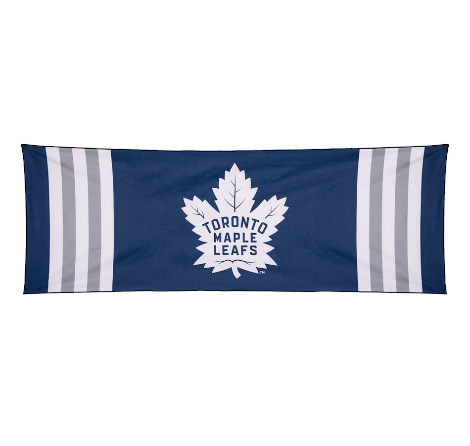 Image 705505.jpg, Product 705-505 / Price $39.99, NHL Toronto Maple Leafs Oversized Beach Towel (30" x 84") from Calhoun on TSC.ca's Sports department