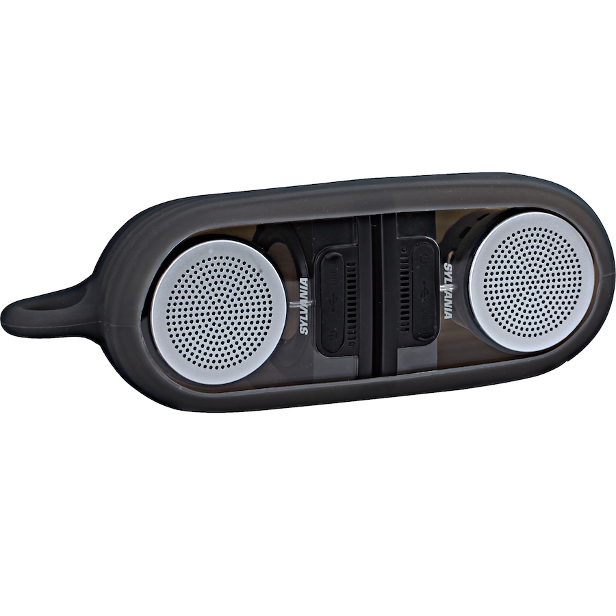 Image 705653_ALTMORE1.jpg, Product 705-653 / Price $39.99, Sylvania True Wireless Stereo Magnetic Bluetooth Speakers with Silicone Sleeve from Sylvania on TSC.ca's Electronics department
