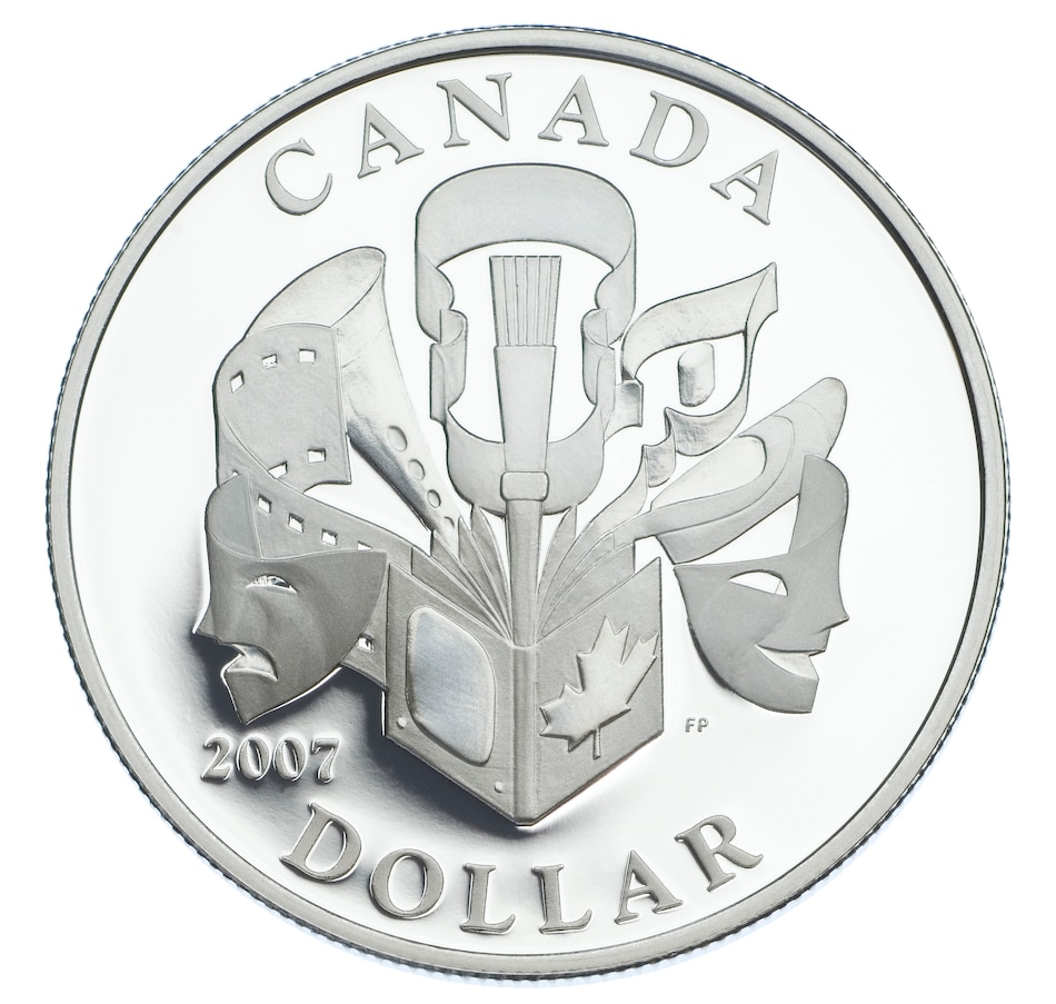 Image 705676.jpg, Product 705-676 / Price $199.95, 2007 $1 Celebration of the Arts - Special Edition Silver Dollar Proof from Royal Canadian Mint (RCM) on TSC.ca's Coins department