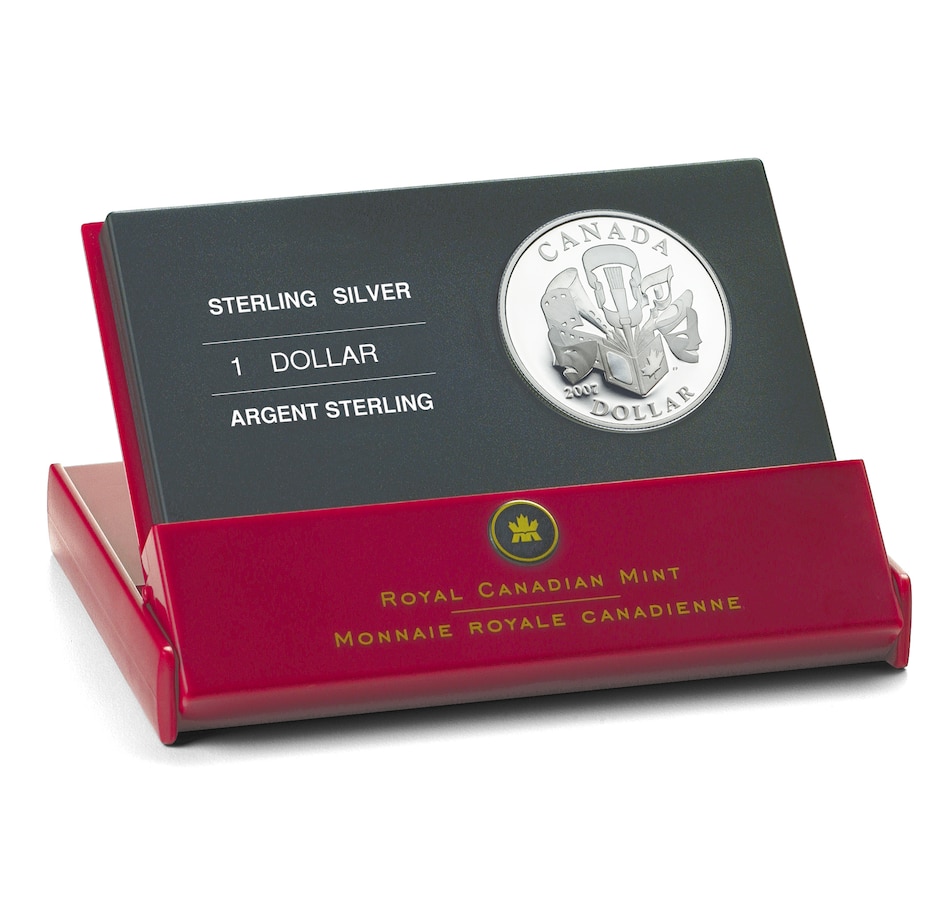 Image 705676_ALTMORE2.jpg, Product 705-676 / Price $199.95, 2007 $1 Celebration of the Arts - Special Edition Silver Dollar Proof from Royal Canadian Mint (RCM) on TSC.ca's Coins department