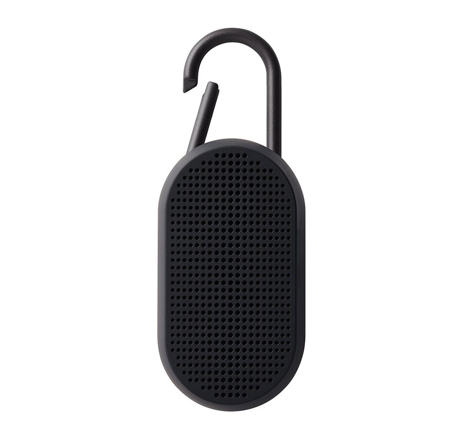 Image 705686_BLK.jpg, Product 705-686 / Price $64.99, Lexon Mino T with Carabiner Rechargable Bluetooth Speaker from Lexon on TSC.ca's Electronics department