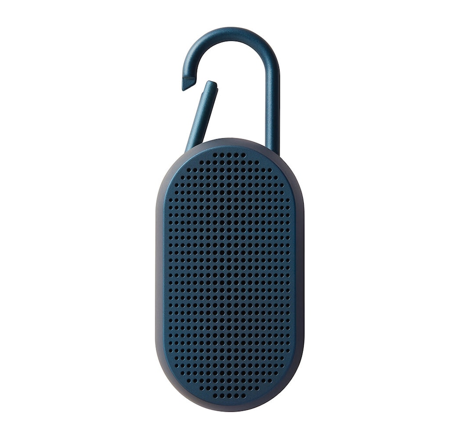 Image 705686_BLU.jpg, Product 705-686 / Price $64.99, Lexon Mino T with Carabiner Rechargable Bluetooth Speaker from Lexon on TSC.ca's Electronics department