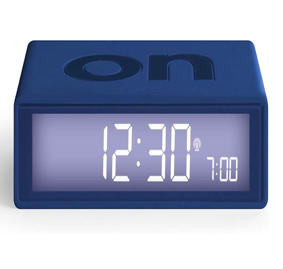 Image 705688_ALTMORE10.jpg, Product 705-688 / Price $49.99, Lexon Flip + Radio-Controlled Reversible LCD Alarm Clock from Lexon on TSC.ca's Electronics department
