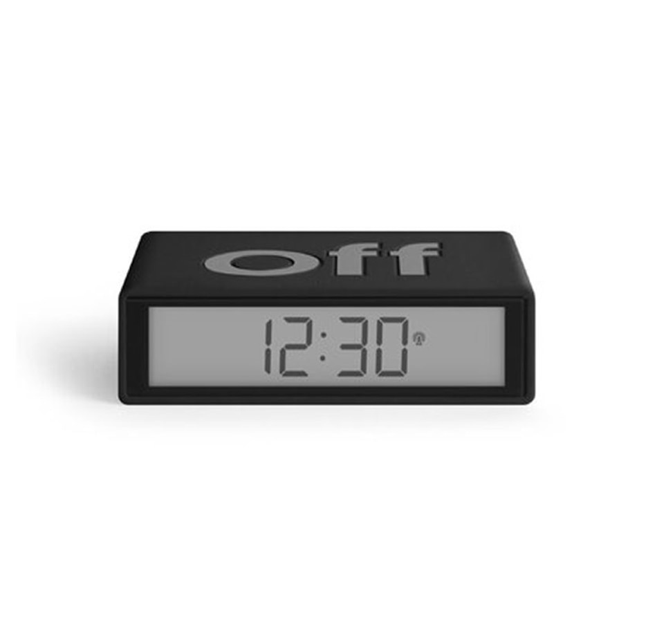 Image 705688_ALTMORE3.jpg, Product 705-688 / Price $49.99, Lexon Flip + Radio-Controlled Reversible LCD Alarm Clock from Lexon on TSC.ca's Electronics department