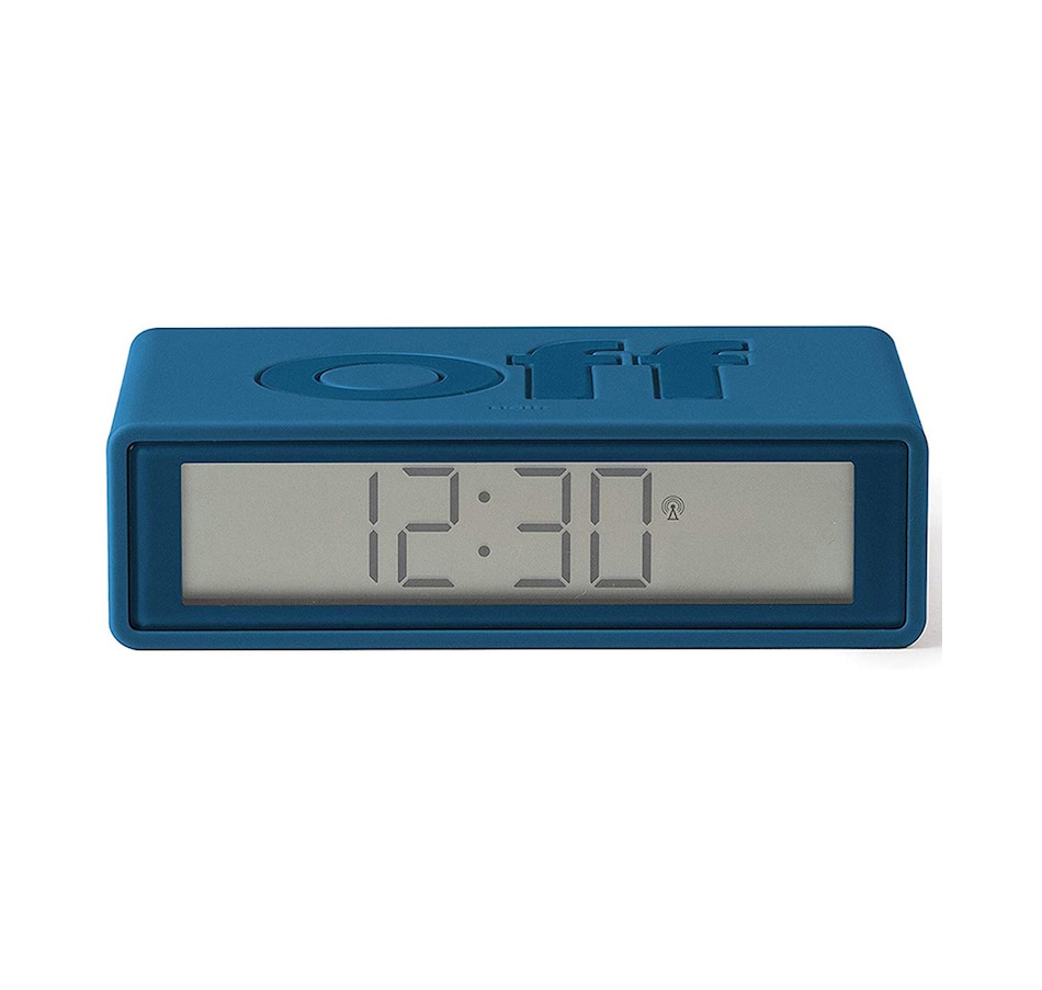 Image 705688_ALTMORE4.jpg, Product 705-688 / Price $49.99, Lexon Flip + Radio-Controlled Reversible LCD Alarm Clock from Lexon on TSC.ca's Electronics department