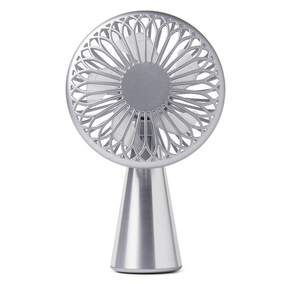 Image 705696_SIL.jpg, Product 705-696 / Price $49.99, Lexon Wino Mini Portable Fan from Lexon on TSC.ca's Electronics department