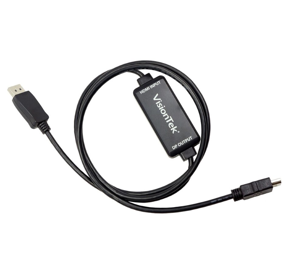 Image 705722_ALTMORE1.jpg, Product 705-722 / Price $49.99, VisionTek HDMI to DisplayPort 1.5-Metre Active Cable (900822) from VisionTek on TSC.ca's Electronics department