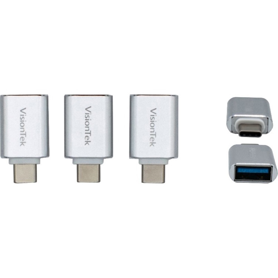 Image 705730_ALTMORE1.jpg, Product 705-730 / Price $24.99, VisionTek USB-C to USB-A Adapter (Male to Female, 3-Pack, 901224) from VisionTek on TSC.ca's Electronics department