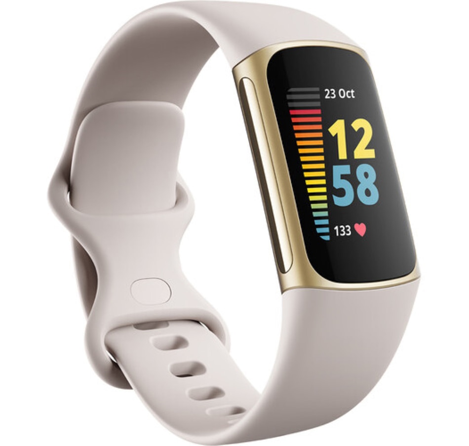 Image 705739_WHT.jpg, Product 705-739 / Price $99.99, Fitbit Charge 5 Fitness and Health Tracker (FB421BKBK-FRCJK) from fitbit on TSC.ca's Electronics department