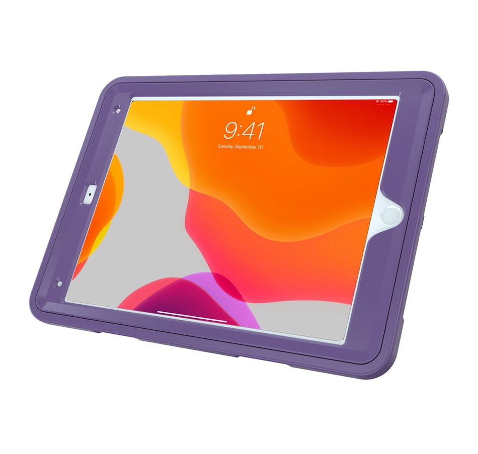 Image 705749_ALTMORE10.jpg, Product 705-749 / Price $59.99, CTA Digital Protective Case with Built-in 360-degree Rotatable Grip Kickstand for iPad on TSC.ca's Electronics department