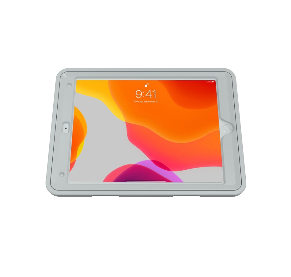 Image 705749_WHT.jpg, Product 705-749 / Price $59.99, CTA Digital Protective Case with Built-in 360-degree Rotatable Grip Kickstand for iPad on TSC.ca's Electronics department