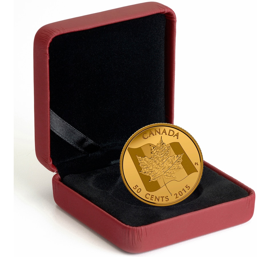 Image 705786_ALTMORE2.jpg, Product 705-786 / Price $349.95, 2015 50-Cent Maple Leaf Pure Gold Coin from Royal Canadian Mint (RCM) on TSC.ca's Coins department