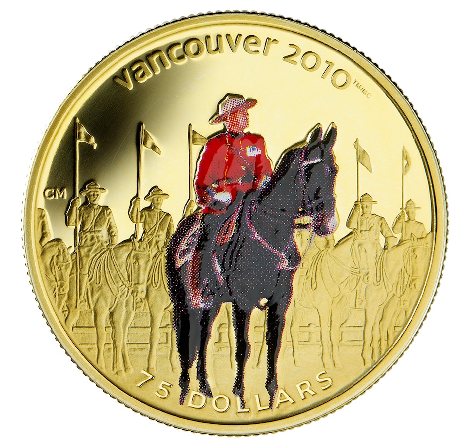 Image 705803_ALTMORE10.jpg, Product 705-803 / Price $7,995.00, 2007–2009 $75 Gold Coins Vancouver 2010 Olympic Winter Games from Royal Canadian Mint (RCM) on TSC.ca's Coins department