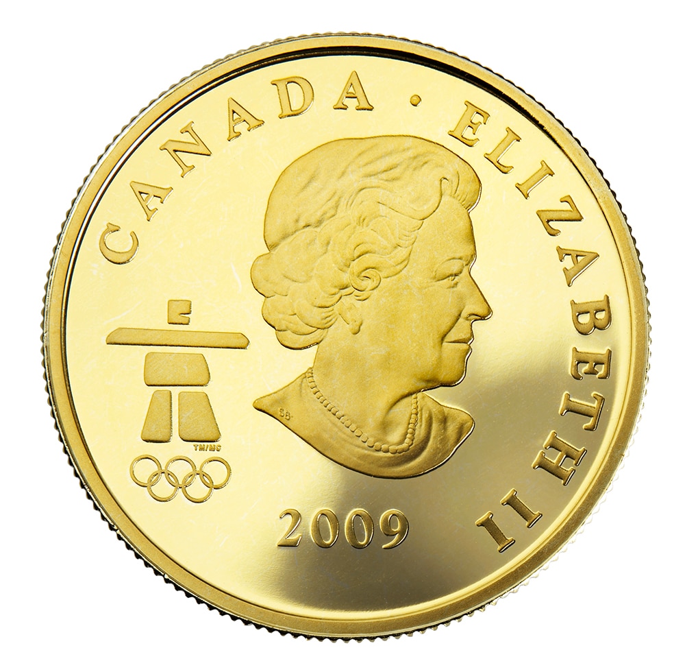 2007–2009 $75 Gold Coins Vancouver 2010 Olympic Winter Games