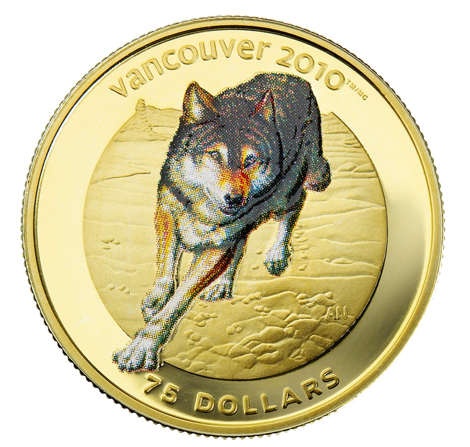 Image 705803_ALTMORE6.jpg, Product 705-803 / Price $7,995.00, 2007–2009 $75 Gold Coins Vancouver 2010 Olympic Winter Games from Royal Canadian Mint (RCM) on TSC.ca's Coins department