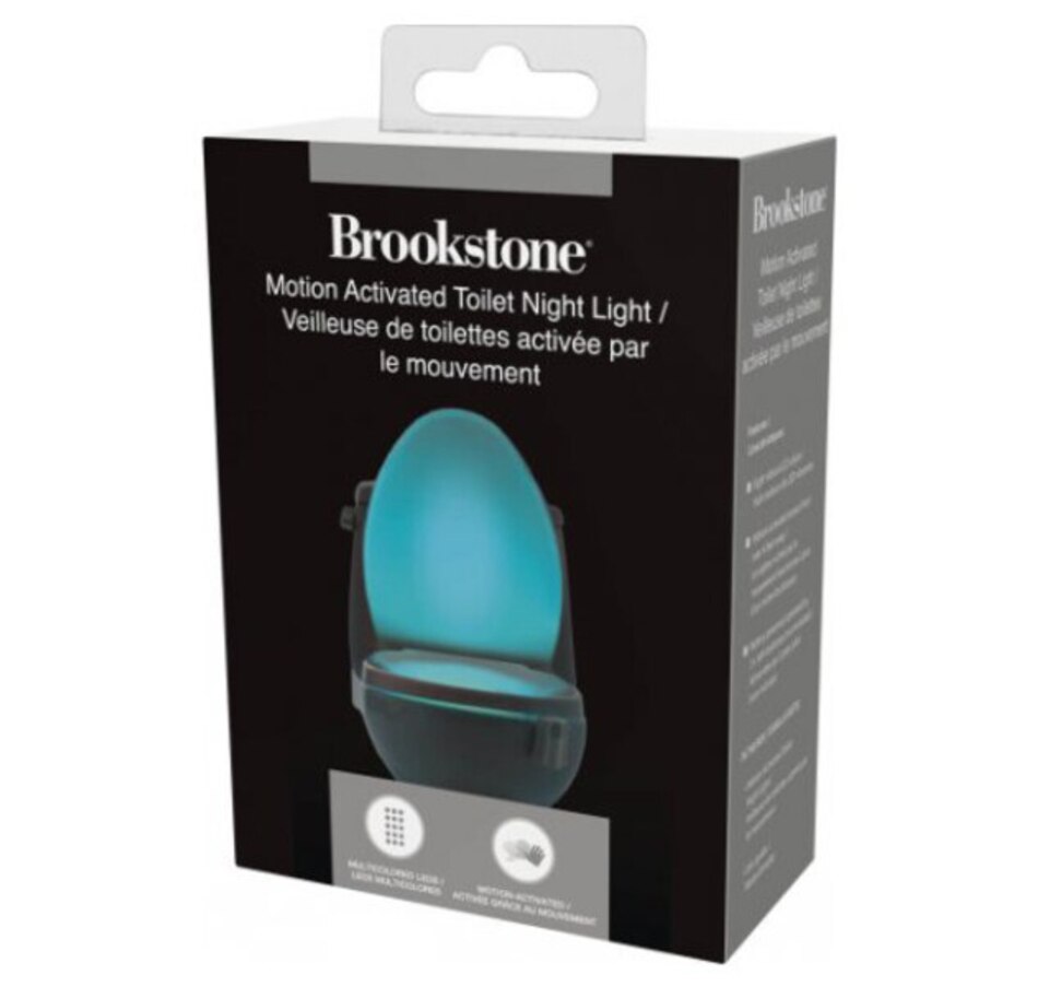 Brookstone Motion Activated Toilet Night Light