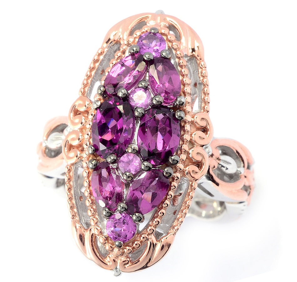 Image 705987.jpg, Product 705-987 / Price $304.99, Gems En Vogue Palladium Silver Colour Change Purple Garnet Ring from Gems En Vogue on TSC.ca's Jewellery department