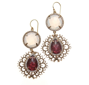 Kim Smiley Jong Earrings
