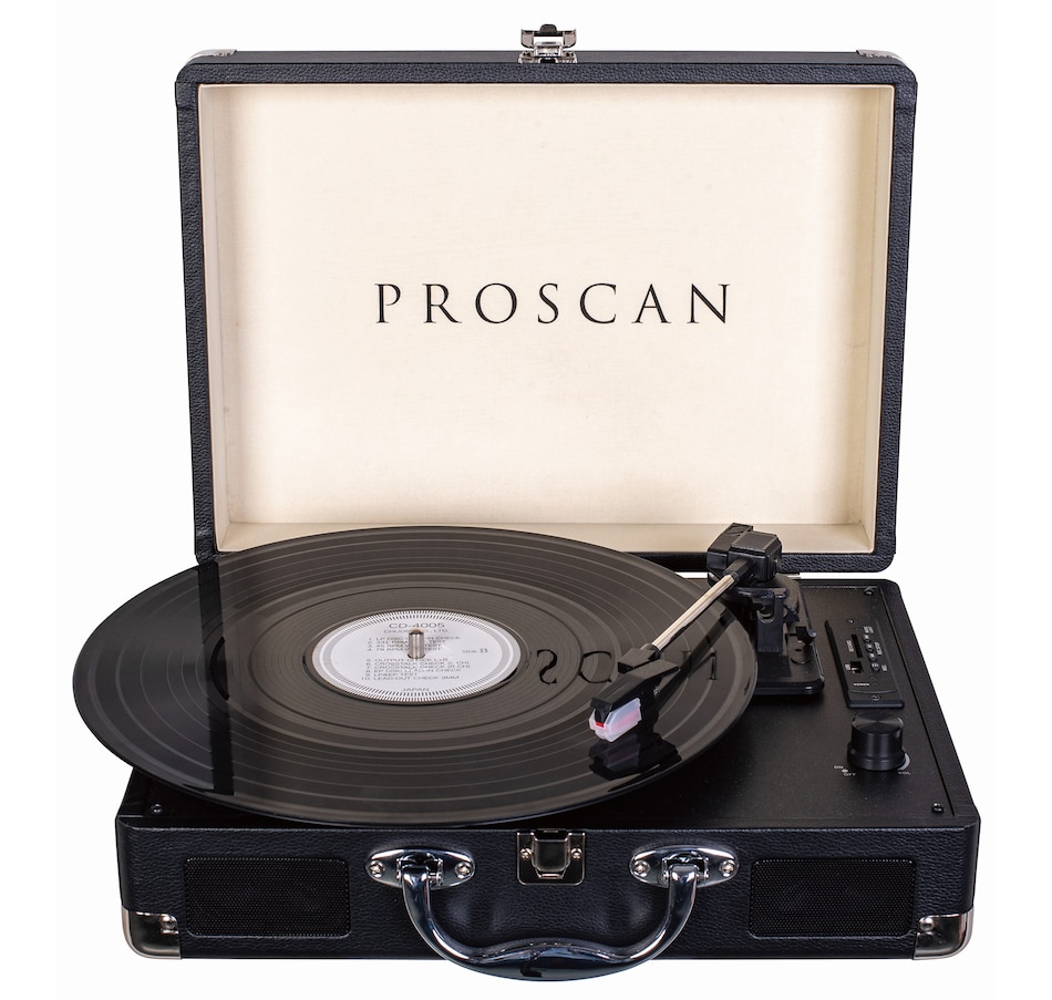 Image 706190.jpg, Product 706-190 / Price $74.99, Proscan Belt Drive USB Turntable from Proscan on TSC.ca's Electronics department
