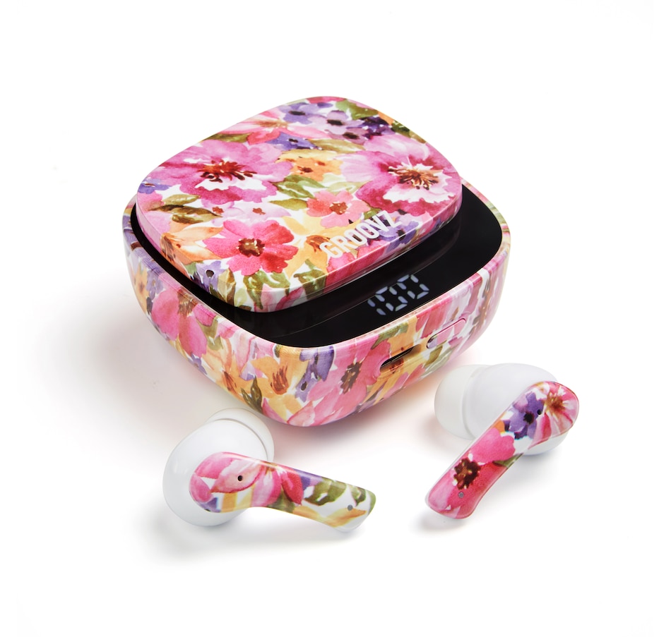 Image 706208_FLO.jpg, Product 706-208 / Price $69.99, Groovz True Wireless In-Ear Earbuds-Charging Case from Groovz on TSC.ca's Electronics department