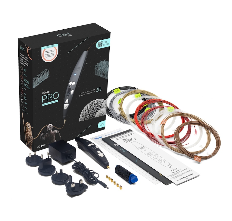 Image 706241.jpg, Product 706-241 / Price $299.99, 3Doodler PRO III Pen Set (1.75mm spools) All Plugs from 3Doodler on TSC.ca's Toys & Hobbies department