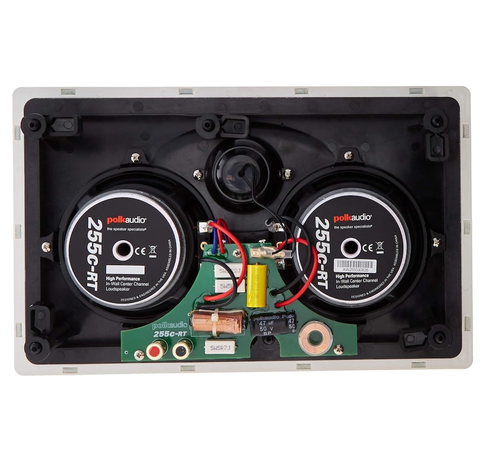 Image 706249_ALTMORE1.jpg, Product 706-249 / Price $269.99, Polk Audio 255c-RT Two-Way In-Wall Centre Channel Speaker from Polk Audio on TSC.ca's Electronics department