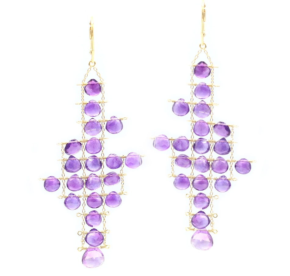 Image 706299_YGP.jpg, Product 706-299 / Price $188.99, Sterling Silver Amethyst Earrings on TSC.ca's Jewellery department