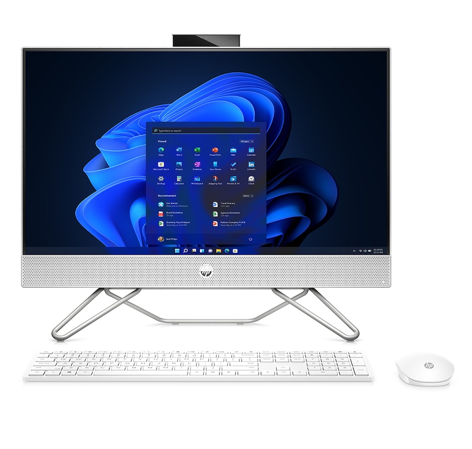 Image 706479_WHT.jpg, Product 706-479 / Price $1,199.99, HP 23.8 All-in-One Desktop Intel 8GB RAM 512GB SSD with Productivity Suite from HP - Hewlett Packard on TSC.ca's Electronics department