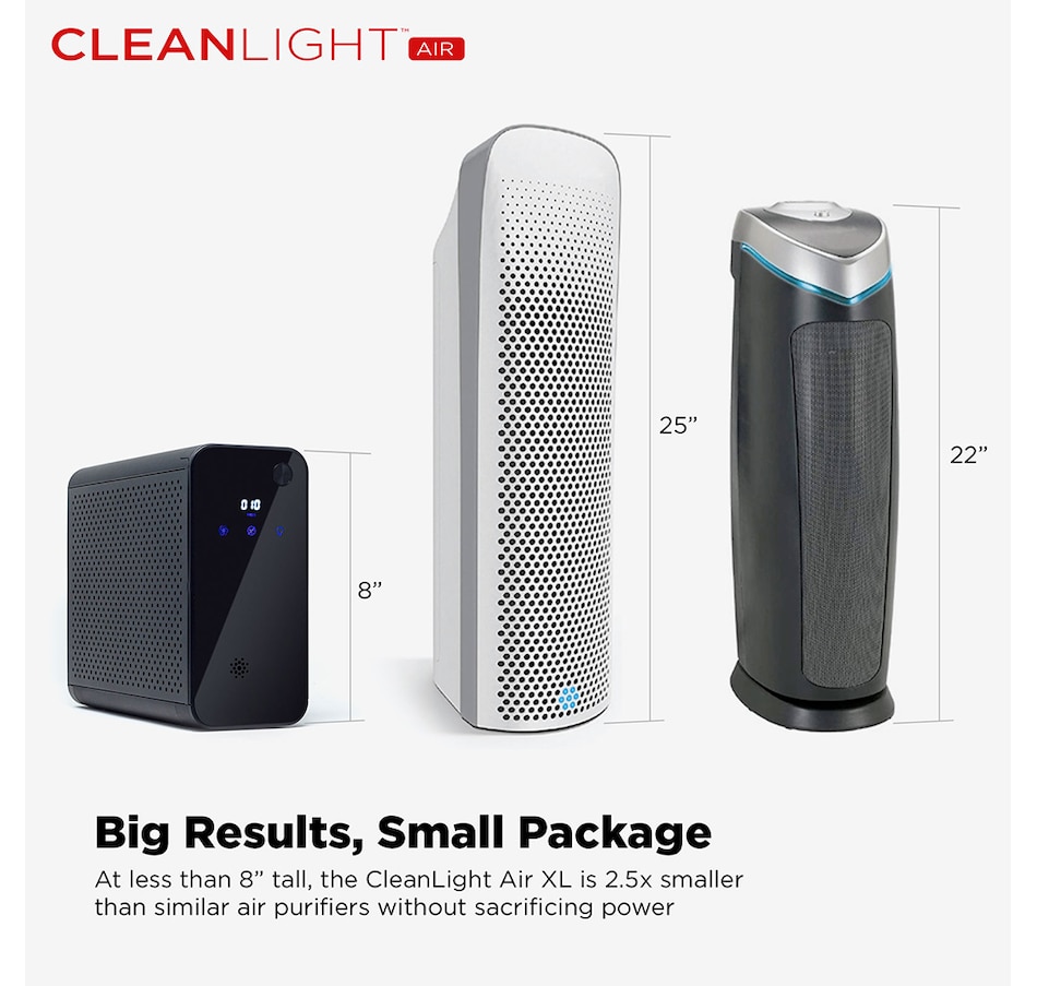 Image 706487_ALTMORE2.jpg, Product 706-487 / Price $311.99, KeySmart CleanLight Air XL 550 Square-Foot UV Air Purifier with Air Quality Monitoring from KeySmart on TSC.ca's Home & Garden department