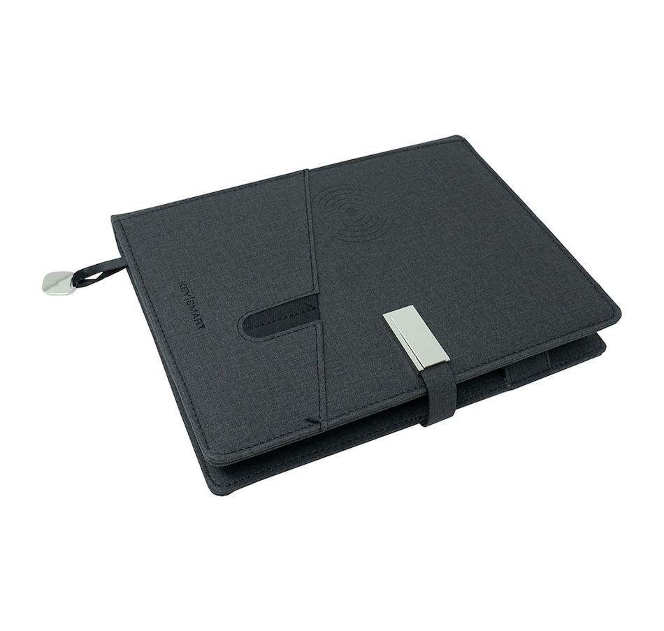Image 706492.jpg, Product 706-492 / Price $149.99, KeySmart ChargeBook Notebook Organizer with Wireless Charger from KeySmart on TSC.ca's Electronics department
