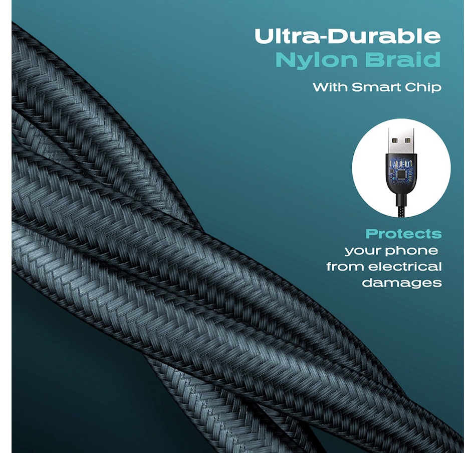 Image 706494_ALTMORE1.jpg, Product 706-494 / Price $19.99, KeySmart Statik 360 Power Cable (Universal Magnetic Rotating Charge Cable) from KeySmart on TSC.ca's Electronics department