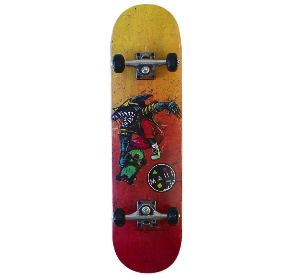 Image 706706.jpg, Product 706-706 / Price $89.99, Maui And Sons Traditional Skateboard- Aggro Skater  on TSC.ca's Toys & Hobbies department