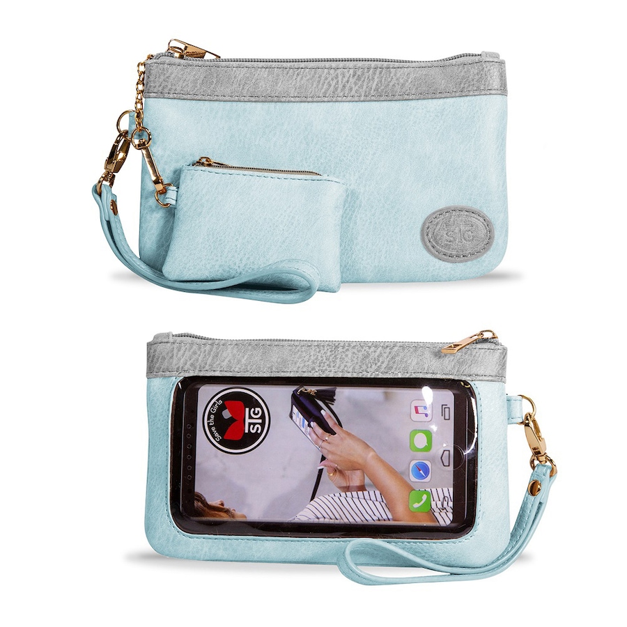 Image 706742_BALBE.jpg, Product 706-742 / Price $62.99, Save the Girls Catchy Clutch Touchscreen Purse and Wristlet from Save the Girls on TSC.ca's Fashion department