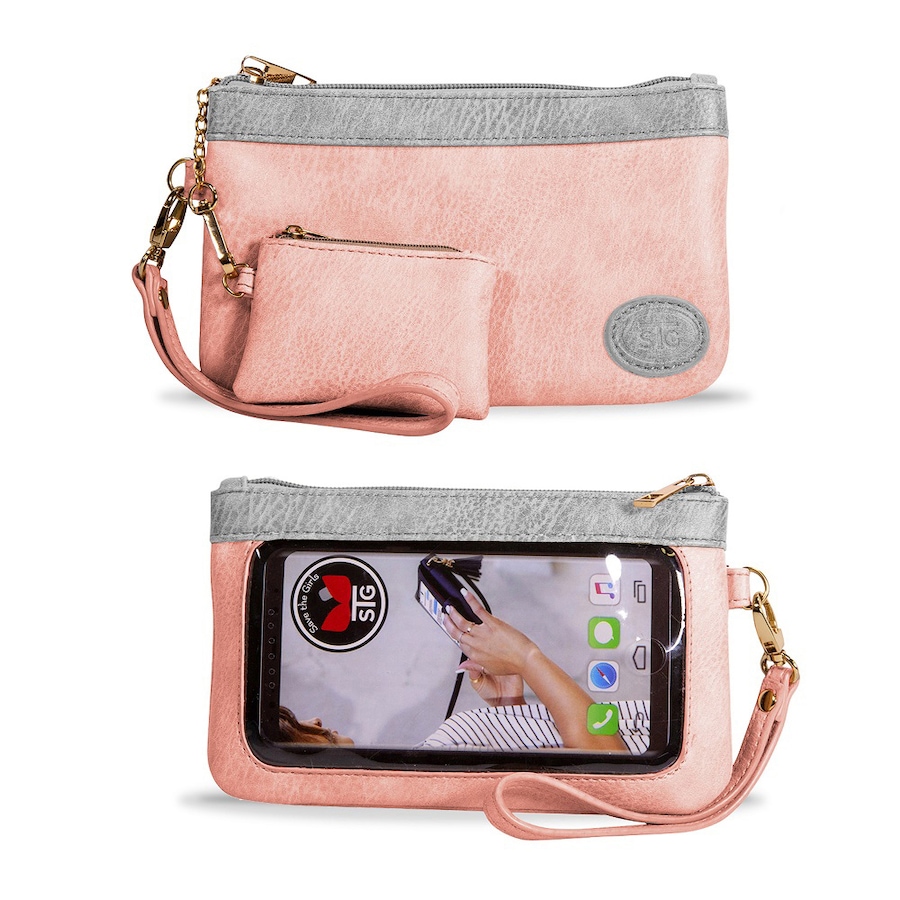 Image 706742_PPI.jpg, Product 706-742 / Price $62.99, Save the Girls Catchy Clutch Touchscreen Purse and Wristlet from Save the Girls on TSC.ca's Fashion department