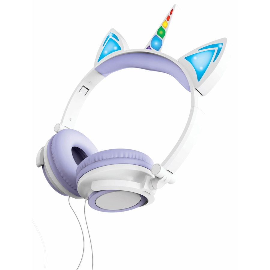 Image 706755.jpg, Product 706-755 / Price $14.99, Art+Sound Unicorn Wired Headphones with LED Lights from Art+Sound on TSC.ca's Electronics department