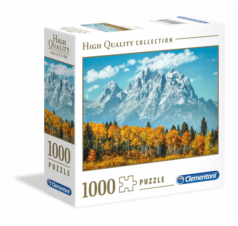 Image 706900.jpg, Product 706-900 / Price $25.99, Clementoni 1000-piece High Quality Collection- Grand Teton In Fall Square Box Puzzle from Clementoni on TSC.ca's Toys & Hobbies department