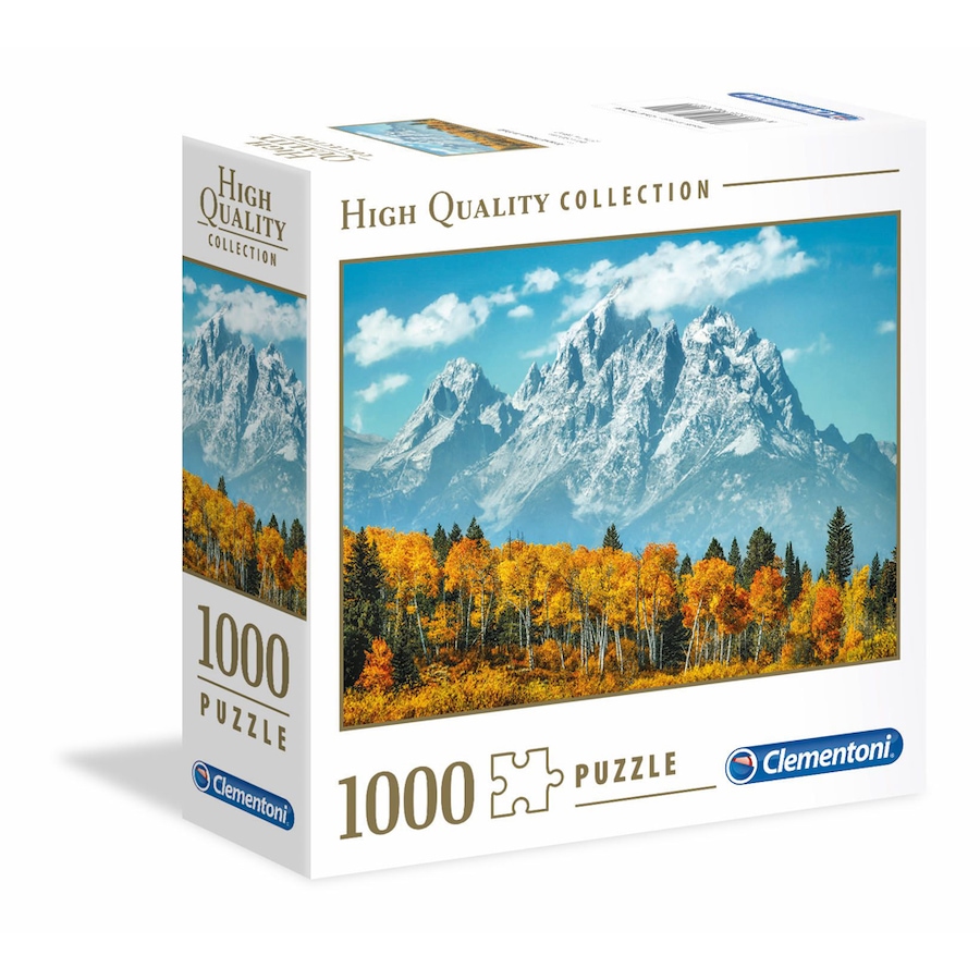 Image 706900.jpg, Product 706-900 / Price $25.99, Clementoni 1000-piece High Quality Collection- Grand Teton In Fall Square Box Puzzle from Clementoni on TSC.ca's Toys & Hobbies department