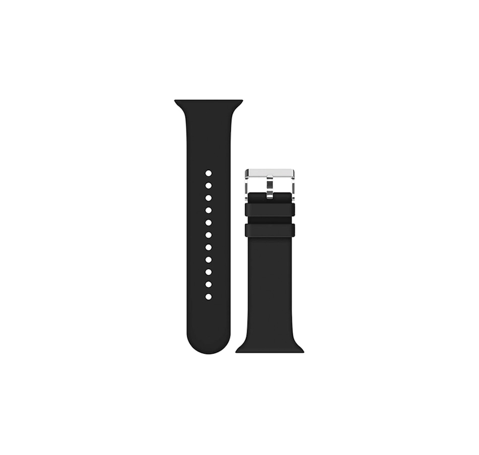 Image 706926_BLK.jpg, Product 706-926 / Price $24.99 - $25.99, Digital Basics Jordan Silicone Bracelet for Apple Watch from Digital Basics on TSC.ca's Electronics department