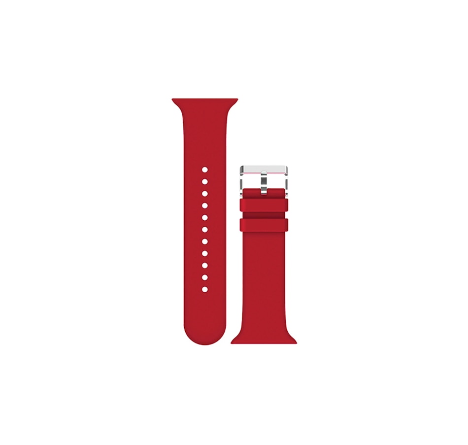 Image 706926_RED.jpg, Product 706-926 / Price $24.99 - $25.99, Digital Basics Jordan Silicone Bracelet for Apple Watch from Digital Basics on TSC.ca's Electronics department