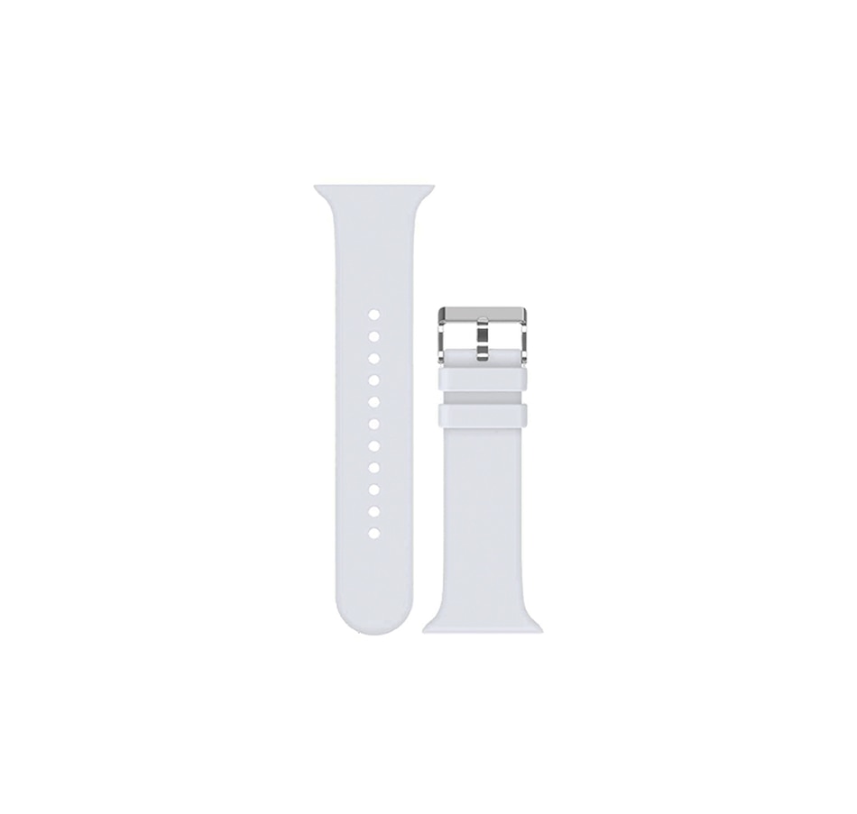 Image 706926_WHT.jpg, Product 706-926 / Price $24.99 - $25.99, Digital Basics Jordan Silicone Bracelet for Apple Watch from Digital Basics on TSC.ca's Electronics department