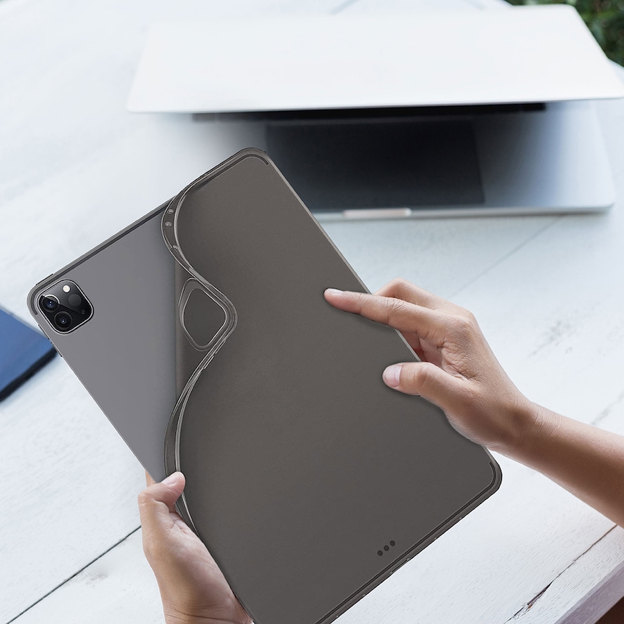 Image 706934_ALTMORE1.jpg, Product 706-934 / Price $31.99, Digital Basics Flexshield Crystal Clear Soft Case for iPad Air and iPad Pro from Digital Basics on TSC.ca's Electronics department