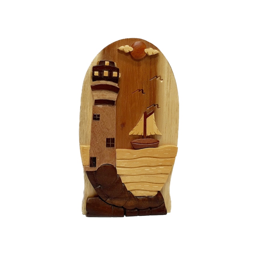 Image 706946_LGTH.jpg, Product 706-946 / Price $57.99, Carver Dan Puzzle and Accessories Box with Magnetic Closure from Carver Dan on TSC.ca's Home & Garden department