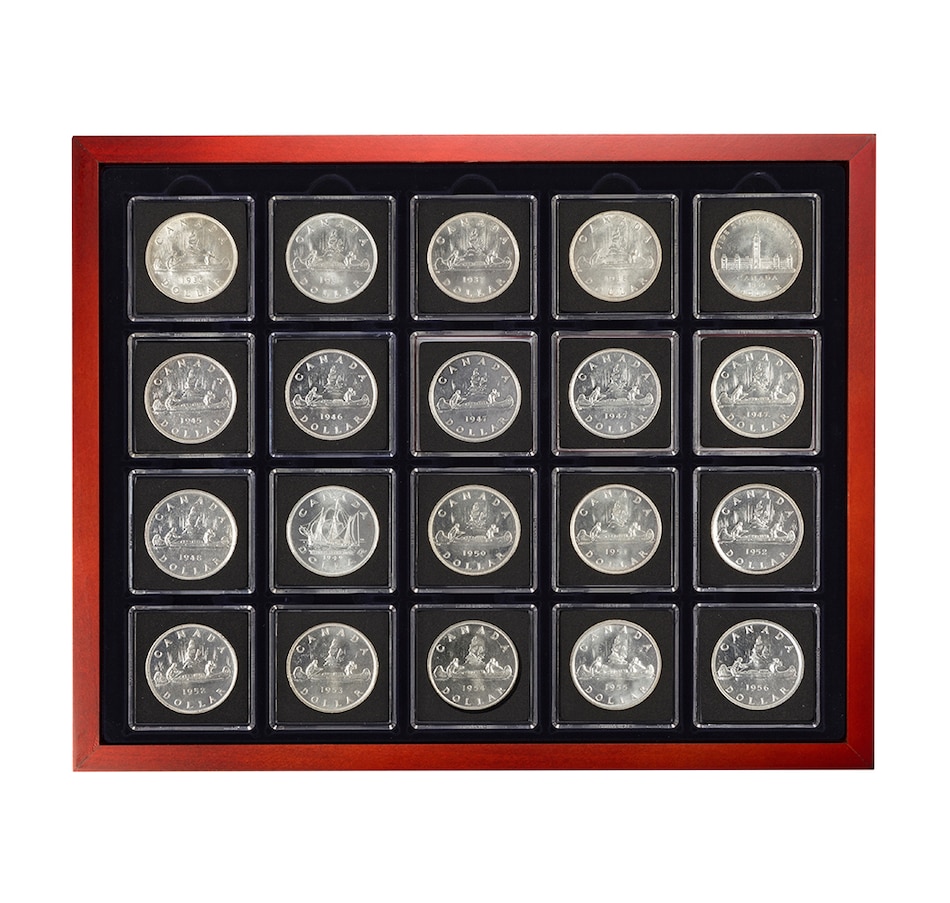 Image 706957_ALTMORE1.jpg, Product 706-957 / Price $7,995.00, Complete Uncirculated Dollar Collection, 1935 to 2021 (all dates of issue including key date 1948) from Canadian Coin & Currency on TSC.ca's Coins department