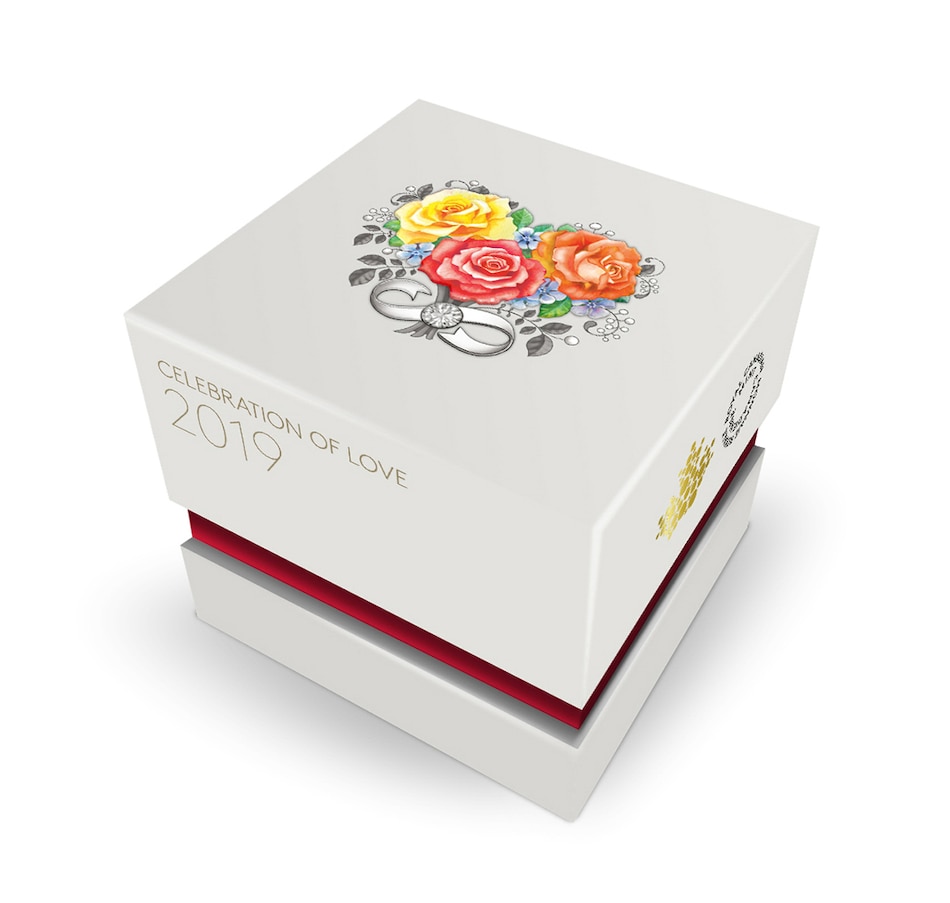 Image 706984_ALTMORE2.jpg, Product 706-984 / Price $54.95, 2019 $3 Fine Silver Coin Celebration of Love from Royal Canadian Mint (RCM) on TSC.ca's Coins department