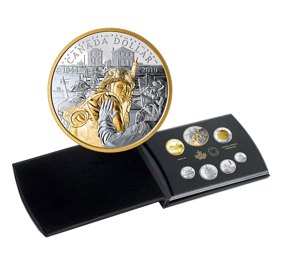 Image 706987_ALTMORE1.jpg, Product 706-987 / Price $274.90, 2019 Fine Silver Proof Set with 100th Anniversary of the Canadian Navy from Royal Canadian Mint (RCM) on TSC.ca's Coins department