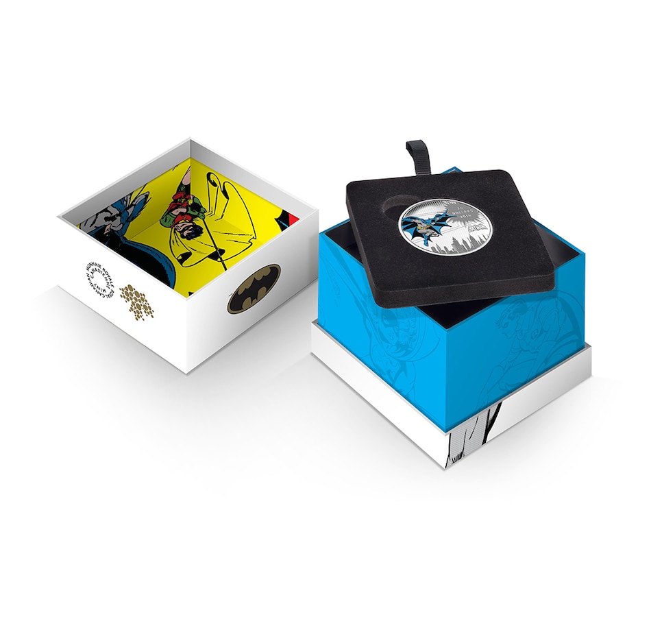 Image 706992_ALTMORE2.jpg, Product 706-992 / Price $109.95, 2016 $20 Fine Silver Coin - DC Comics Originals The Dark Knight from Royal Canadian Mint (RCM) on TSC.ca's Coins department