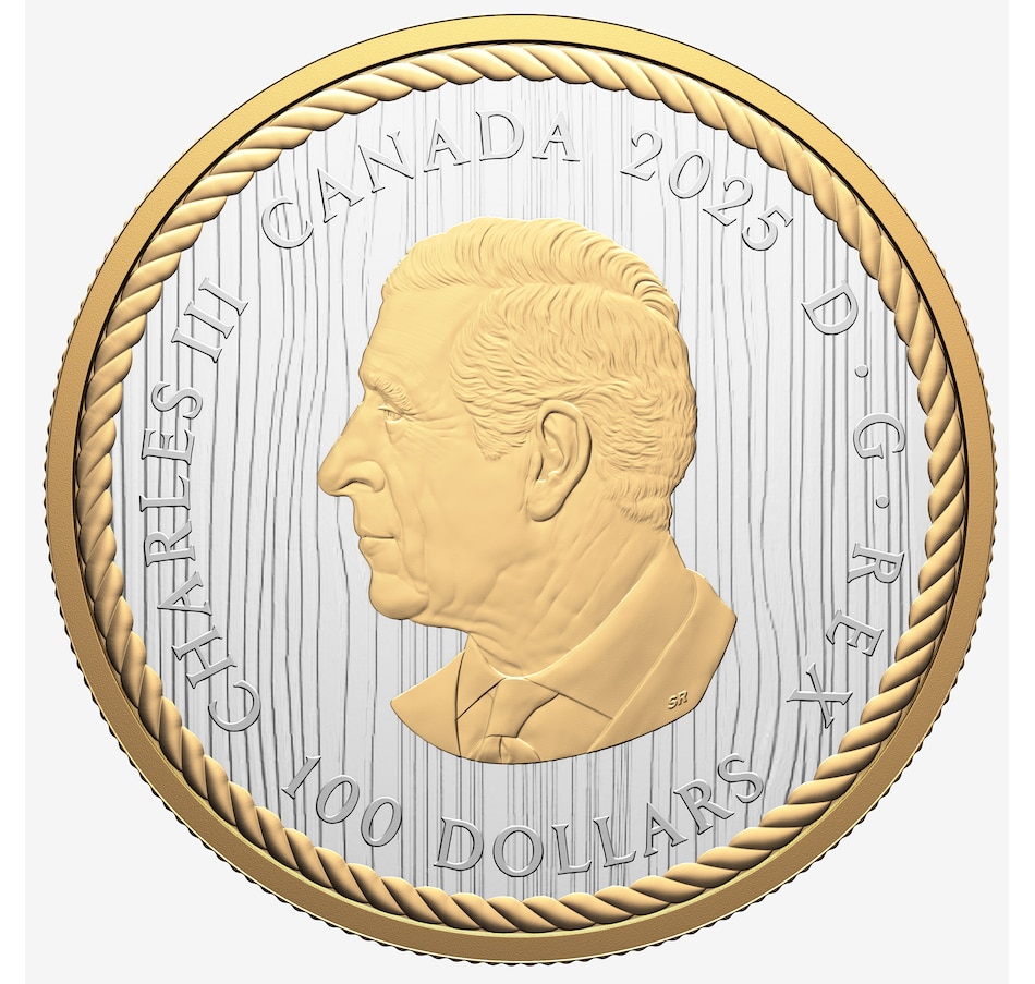 Image 707092_ALTMORE2.jpg, Product 707-092 / Price $1,269.95, 2025 $100 Eagle and Orca The Hunter 10-Ounce Fine Silver Coin from Royal Canadian Mint (RCM) on TSC.ca's Coins department