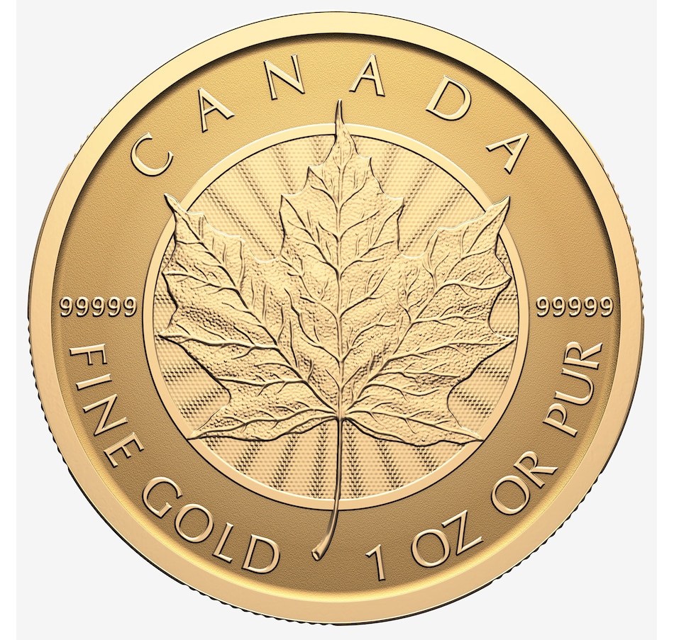 Image 707093_ALTMORE2.jpg, Product 707-093 / Price $6,199.95, 2026 $200 Limited Edition One-Ounce .99999 Fine Gold Maple Leaf Coin from Royal Canadian Mint (RCM) on TSC.ca's Coins department